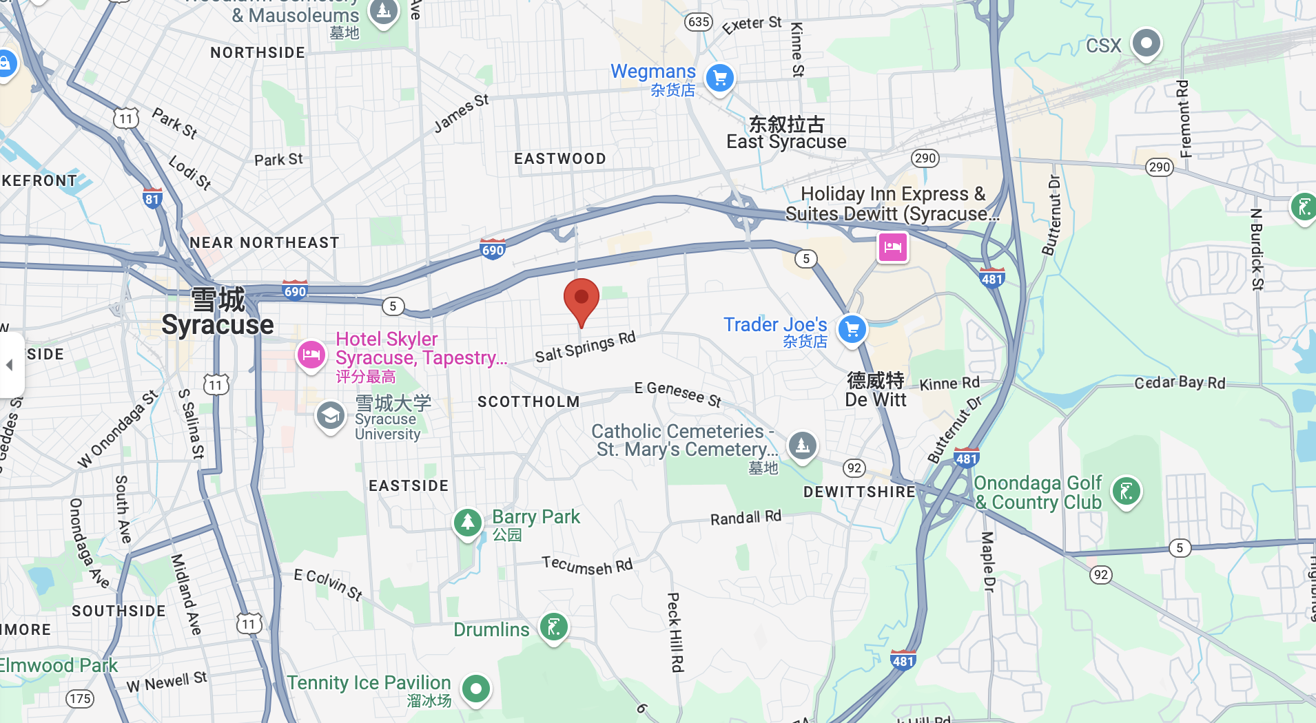 办公位置示意图